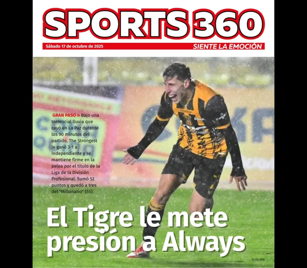 John García festeja el primer gol del Tigre en el triunfo sobre Independiente. Foto: Agencia Marka Registrada