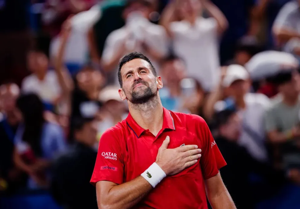 El serbio Novak Djokovic en un pasado torneo. Foto: EFE.