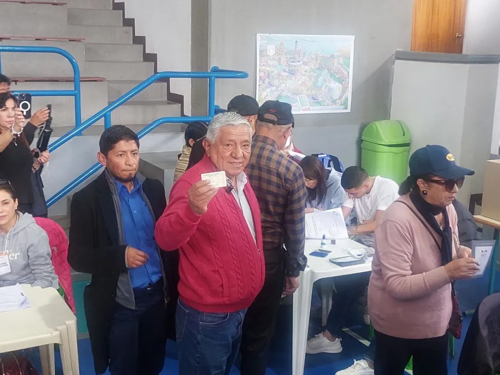 El alcalde de La Paz, Iván Arias Foto: Unitel