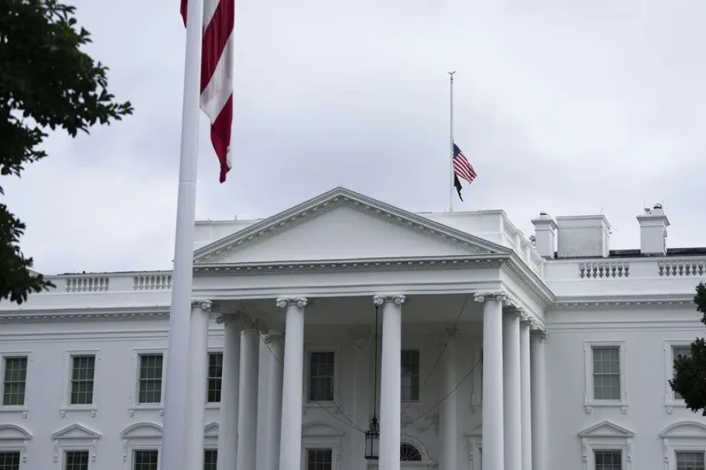 El exterior de la Casa Blanca en Washington, D.C., EE. UU., en una fotografía de archivo. EFE/EPA
