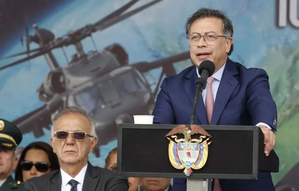 Gustavo Petro en una imagen de archivo. Foto: EFE