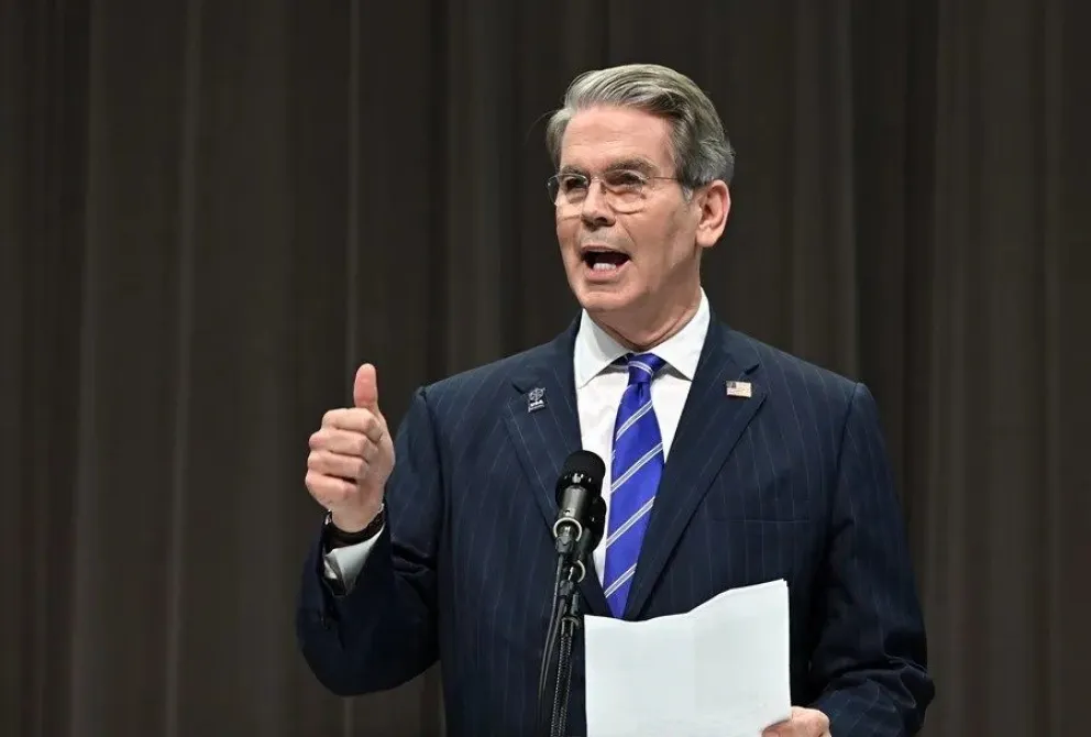 Fotografía de archivo del secretario del Tesoro de EE.UU., Scott Bessent. EFE