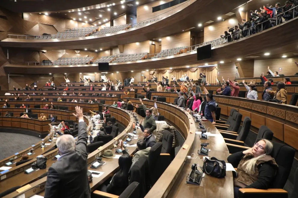 Imagen de la Asamblea Legislativa Plurinacional Foto: Archivo