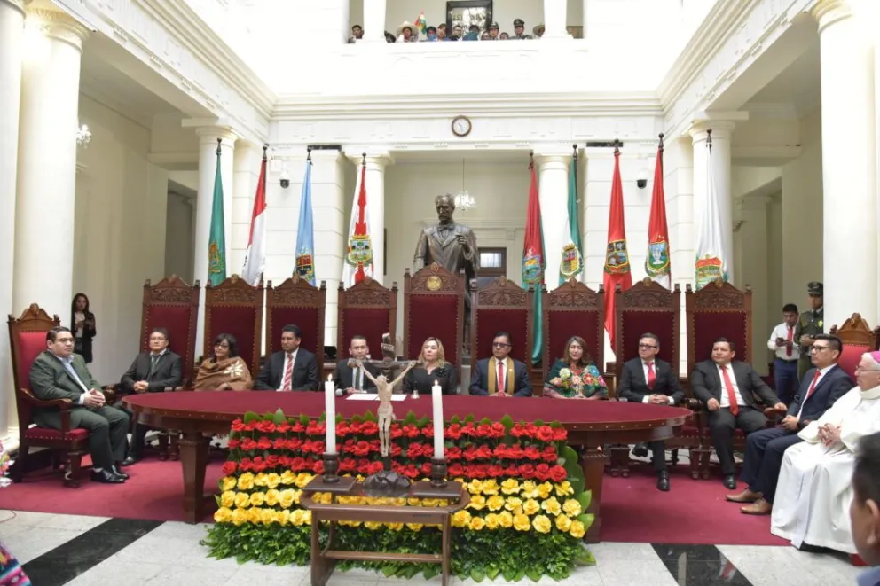 Los integrantes del Tribunal Supremo de Justicia  Foto: TSJ