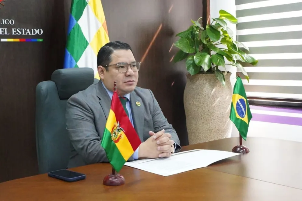 Fiscal General del Estado, Roger Mariaca. Foto: FGE 