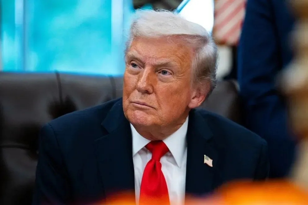 El presidente de EE.UU., Donald Trump, en una fotografía del 21 de octubre de 2025. EFE