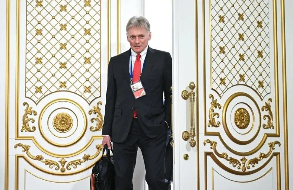 El portavoz del Kremlin, Dmitry Peskov, en una imagen de archivo. EFE/EPA