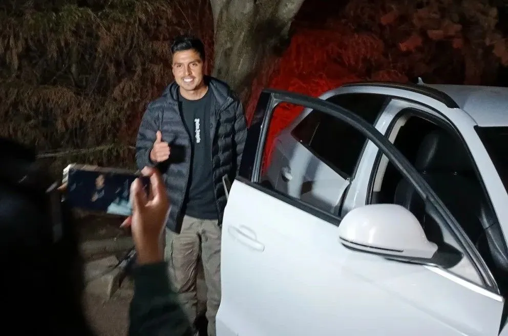 Leonel López el día que se despidió de The Strongest. Foto: Futbolacho