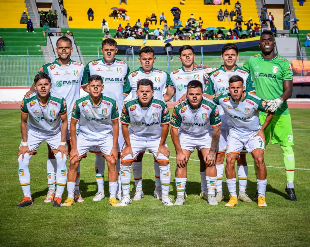 El plantel de FC San Juan, representante del departamento de Santa Cruz. Foto: FC San Juan