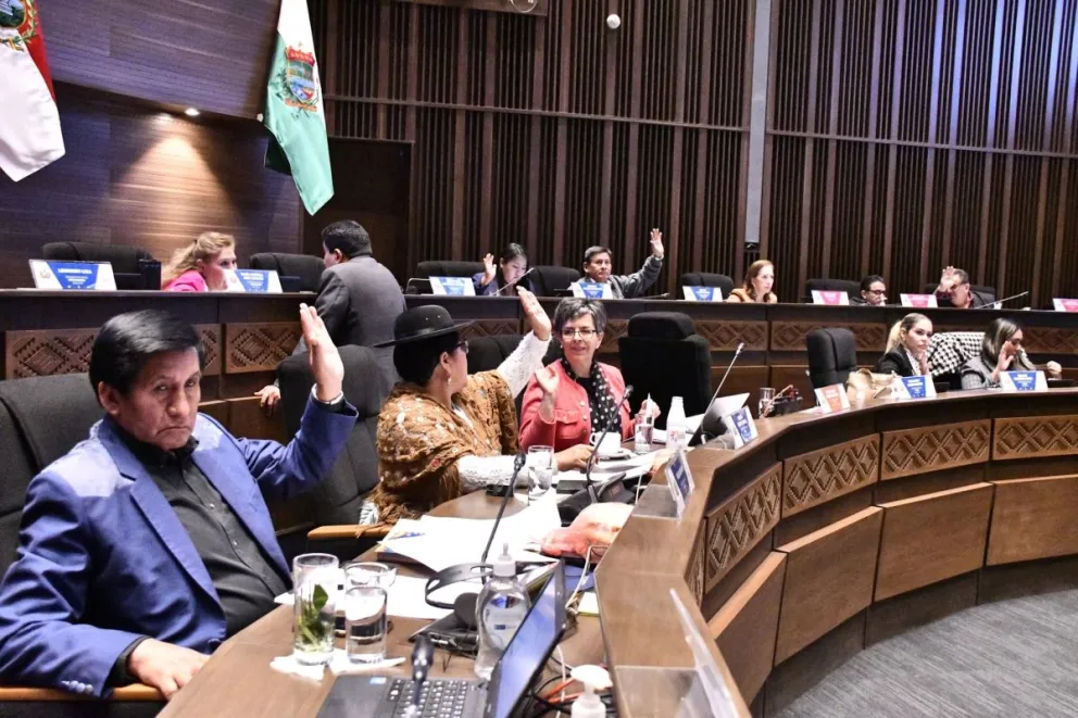La Cámara de Senadores, tras realizar modificaciones de fondo al proyecto de Ley de Diferimiento de Créditos, remitió el documento a la Cámara de Diputados para su revisión.  Foto: Cámara de Senadores