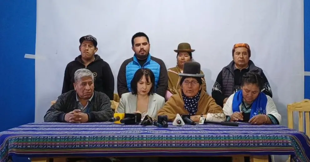 El evismo rechaza las acusaciones contra Morales por trata y tráfico de personas. Foto: Captura de video 