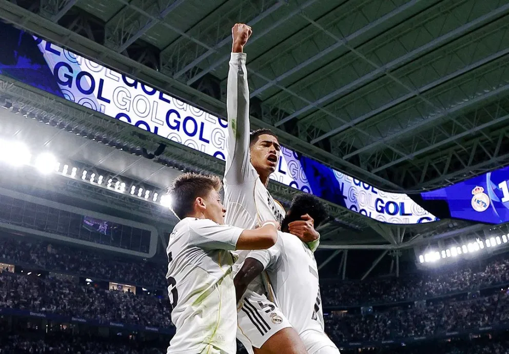 La celebración de los madridistas luego de vencer a Juventus. Foto: RM