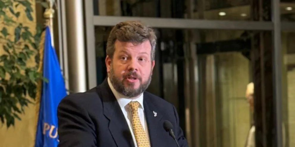 ohannes Kaiser, del Partido Nacional Libertario, en una imagen de archivo. Foto: La Región Hoy