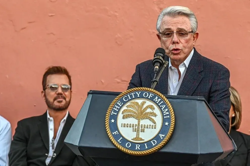 Fotografía de archivo del propuesto por el presidente de Estados Unidos, Donald Trump, como embajador ante España, Benjamín León. EFE