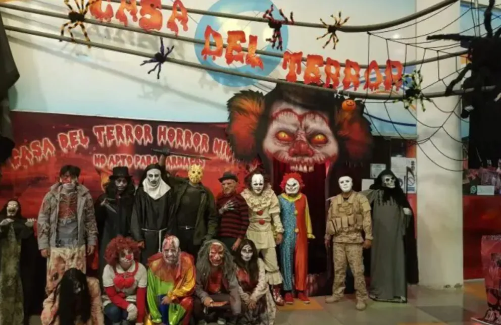 Casa del terror en la ciudad de La Paz. Foto: GAMLP 