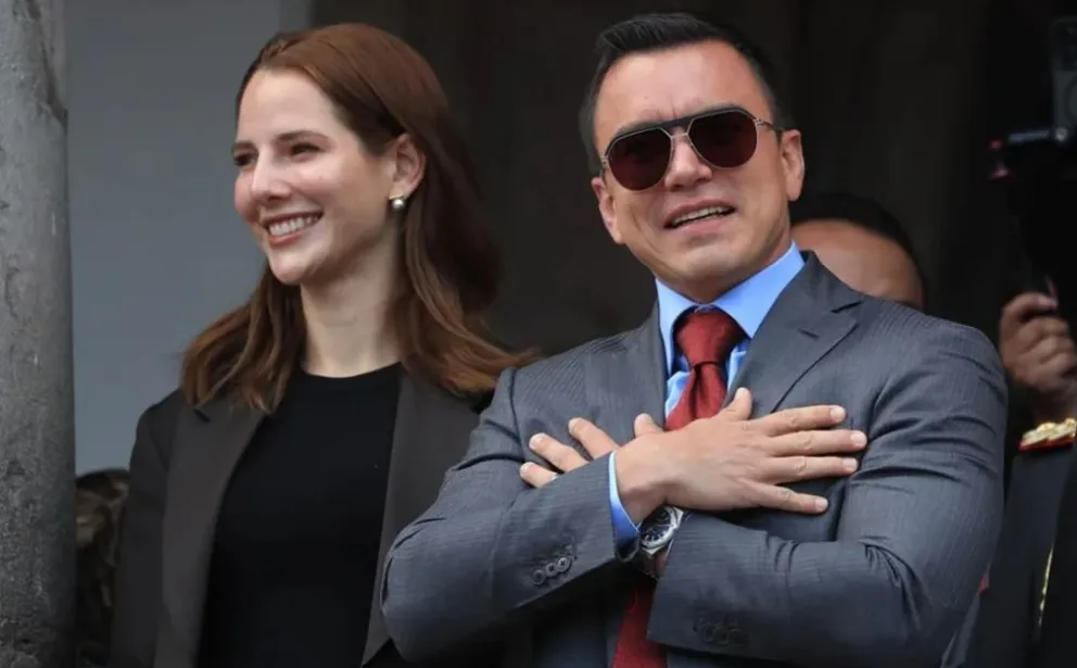 El presidente de Ecuador, Daniel Noboa, en una imagen de archivo. Foto: EFE