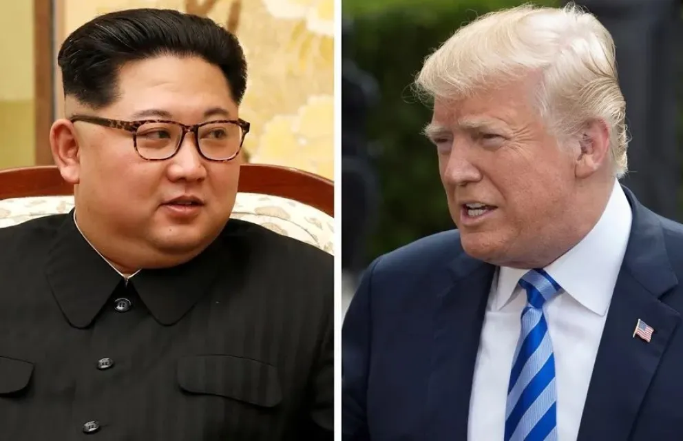 Kim Jong Un y Donald J. Trump. Fotos: EFE