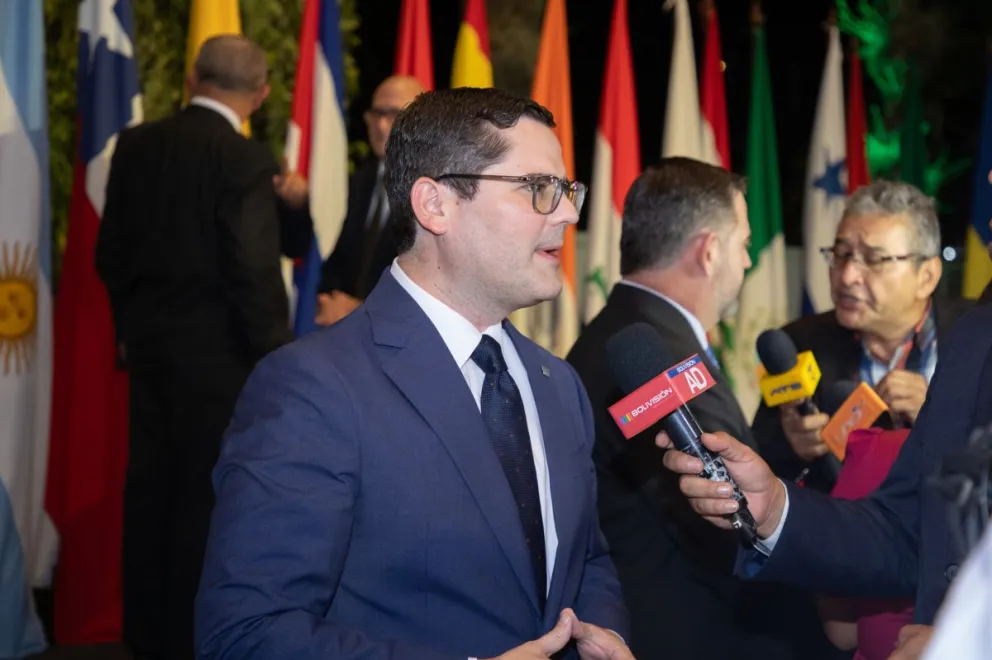 El presidente la Cainco de Santa Cruz, Jean Pierre Antelo. Foto: Cainco