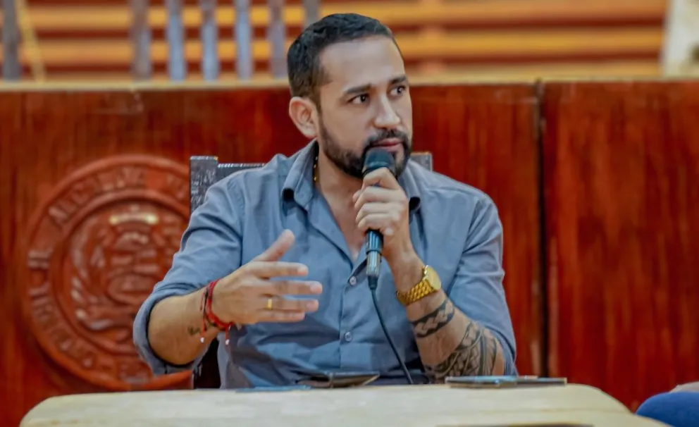 El alcalde de Trinidad, Christian Cámara. Foto: Gobierno Autónomo Municipal de Trinidad