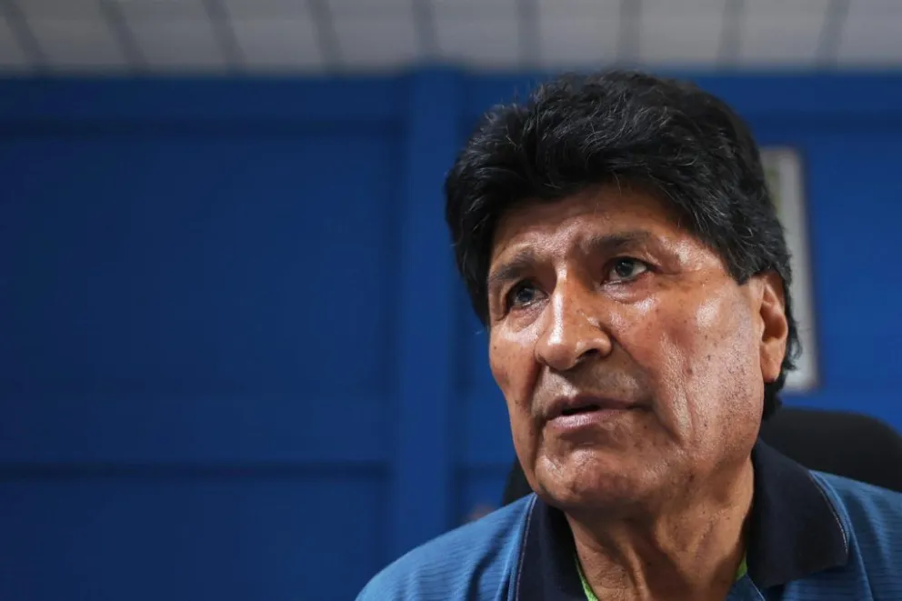 Evo Morales, durante una anterior entrevista con la agencia española. Foto: EFE