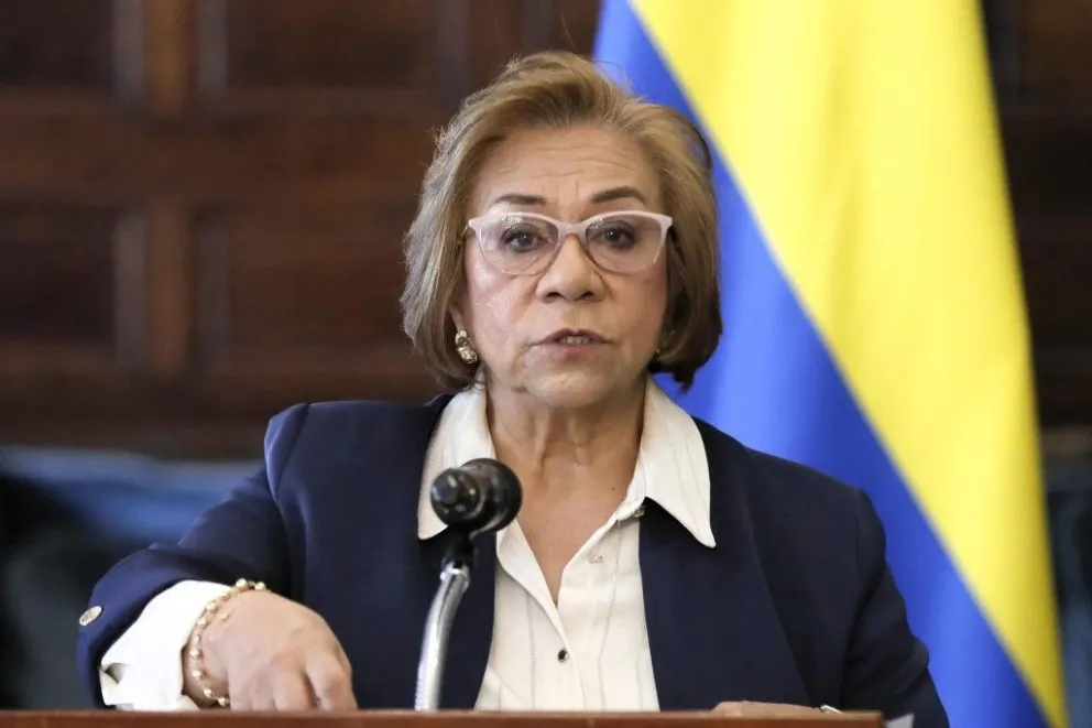 La canciller colombiana, Rosa Yolanda Villavicencio Mapy, en una imagen de archivo. EFE