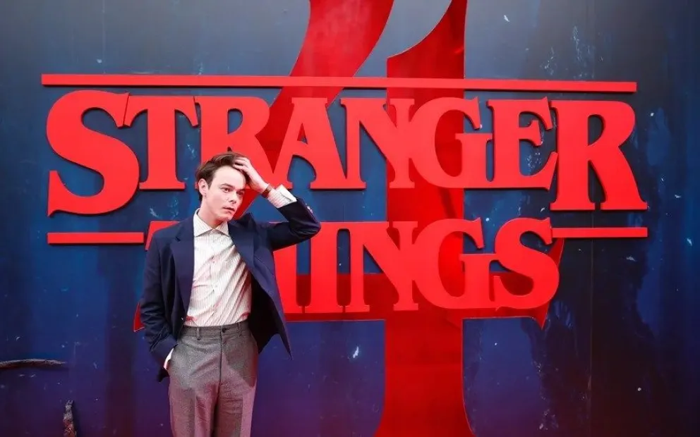 El actor Charlie Heaton, miembro del reparto de la serie 'Stranger Things'. EFE