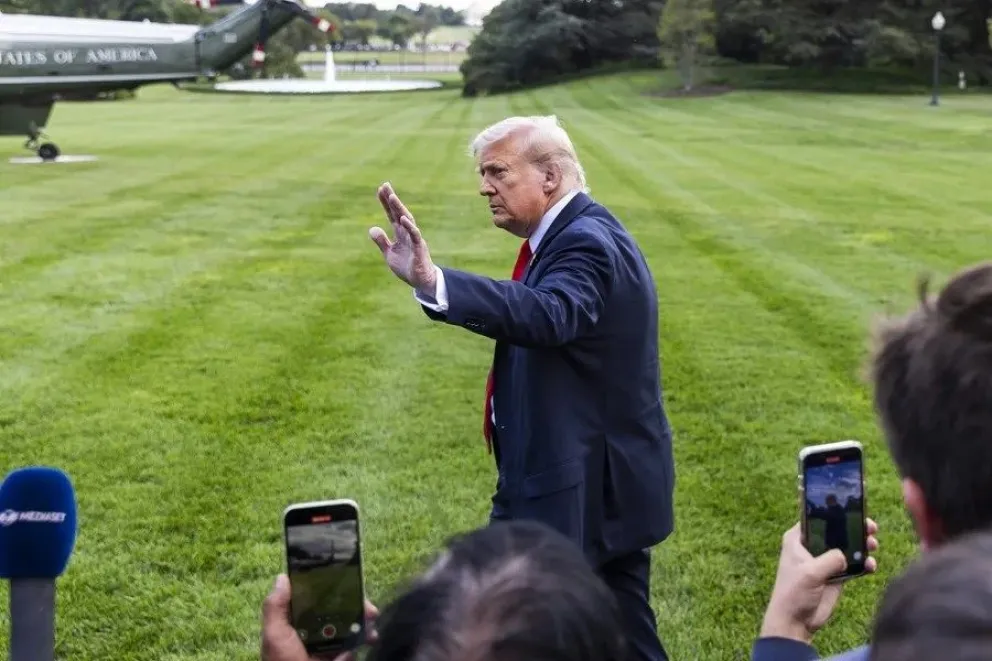 Fotografía de archivo del presidente de Estados Unidos, Donald Trump. EFE