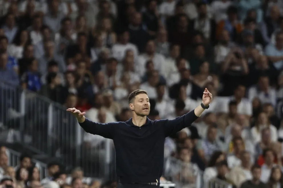 Xabi Alonso en un encuentro pasado del conjunto blanco. Foto: EFE.