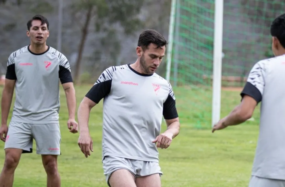 Un entrenamiento del conjunto Millonario. Foto: Club Always Ready.