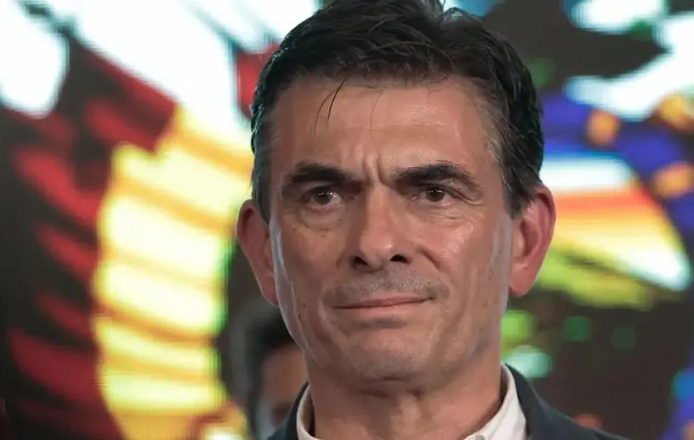 El presidente Rodrigo Paz anunció el lunes del inicio de las labores técnicas con miras al 50/50. Foto: Mateo Romay