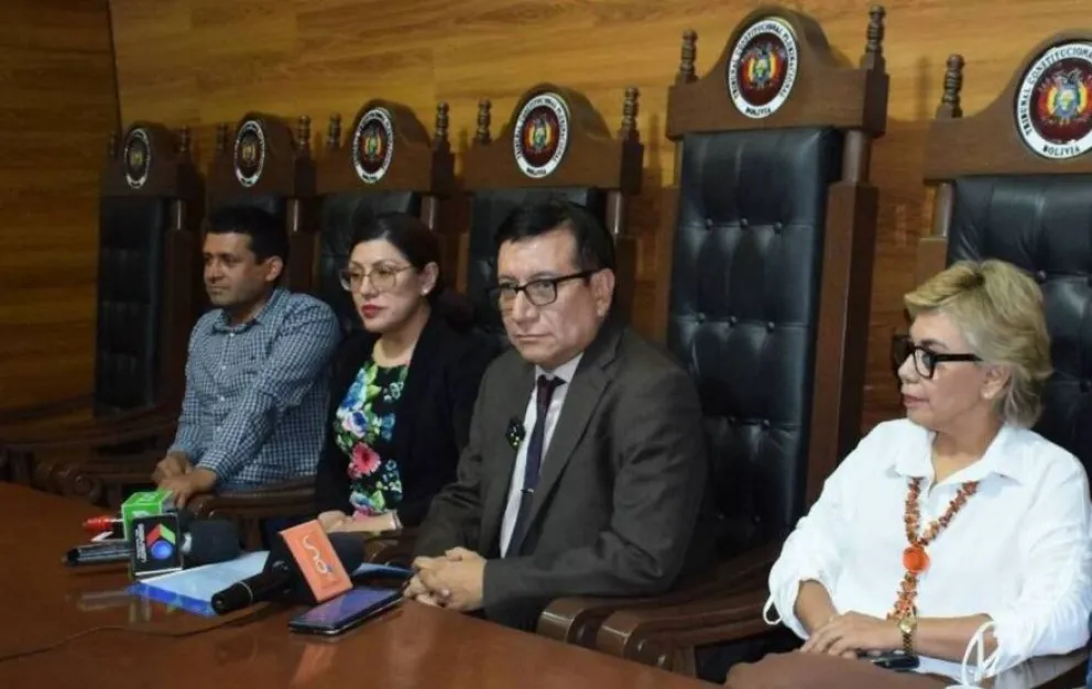 Magistrados del Tribunal en una imagen de archivo. Foto: ABI