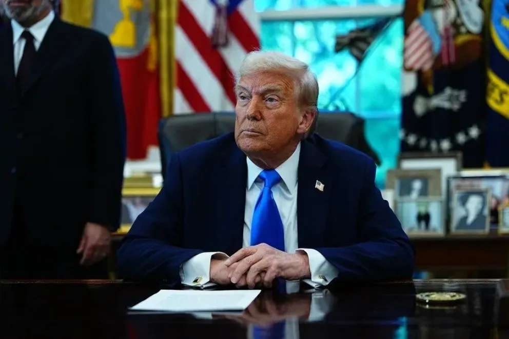 El presidente norteamericano, Donald J. Trump, en una imagen de archivo. EFE/EPA