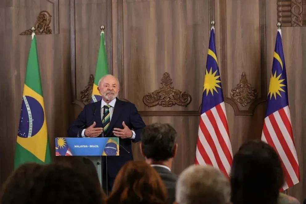 El presidente de Brasil, Luiz Inácio Lula da Silva, en una fotografía del 27 de octubre de 2025. EFE