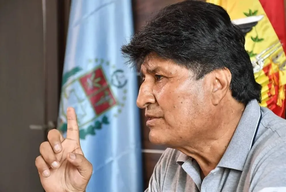 El expresidente Evo Morales en una imagen de archivo. Foto: EFE