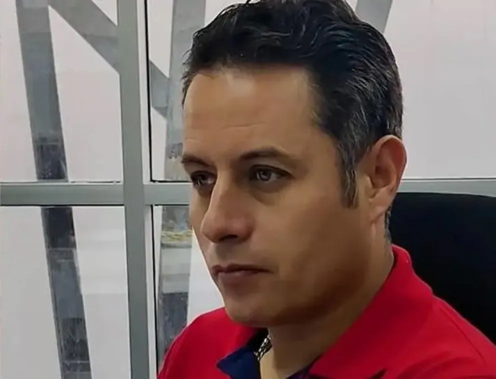 Lara durante la reunión. FOTO: Captura de video de Unitel