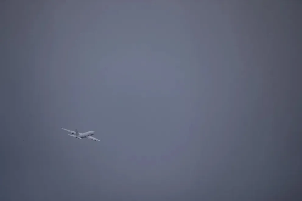 Un carguero aéreo Ilyushin Il-76, en una imagen de archivo. EFE