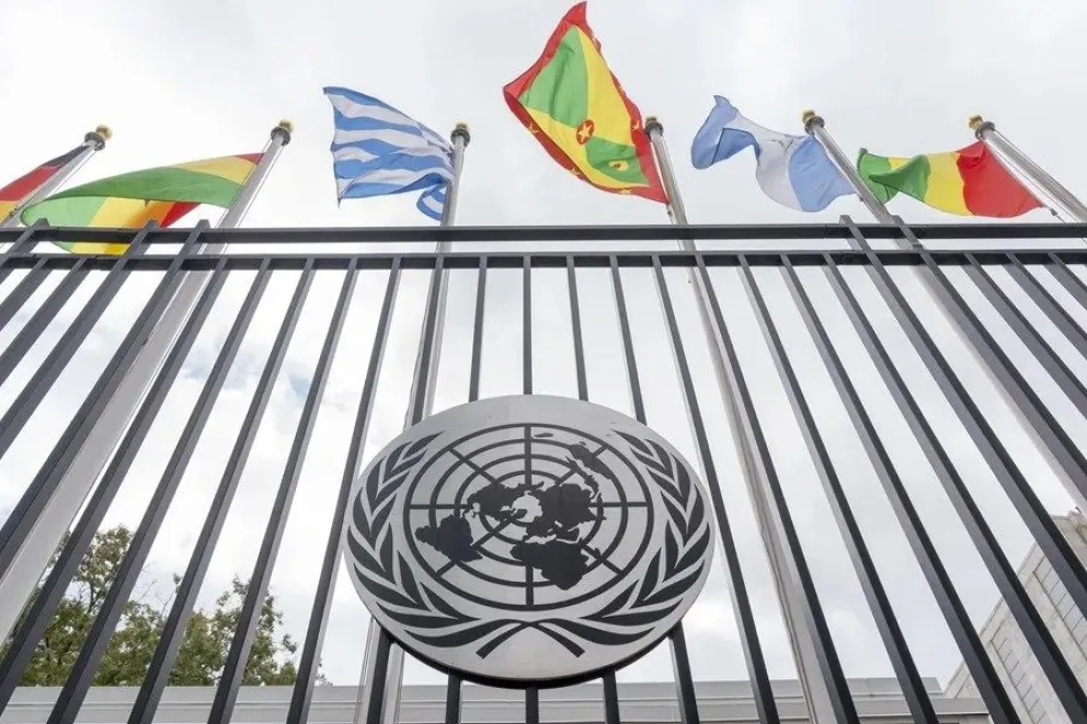 El exterior de la sede de la Organización de las Naciones Unidas (ONU) en Nueva York (Estados Unidos). EFE