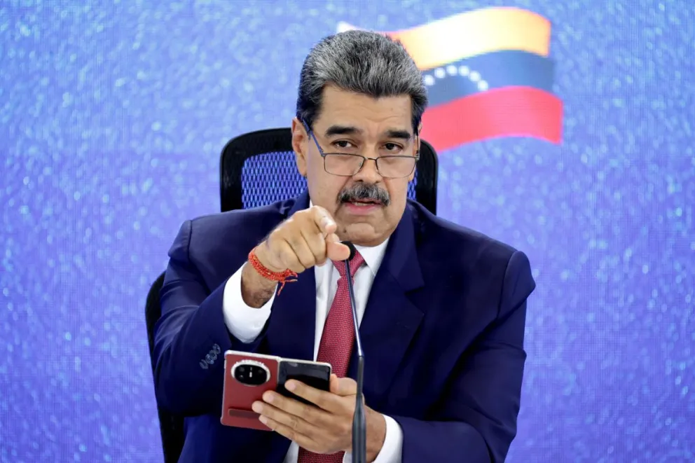 Maduro pide quitar nacionalidad a quien "se sume" a una invasión extranjera en Venezuela Foto: EFE 