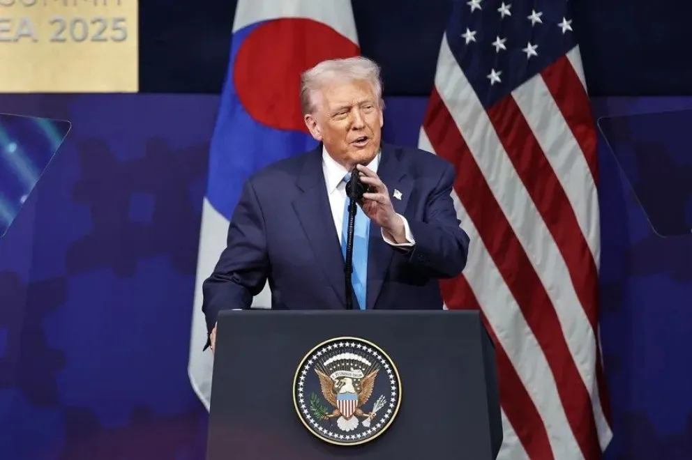 El presidente de Estados Unidos, Donald Trump. EFE/EPA