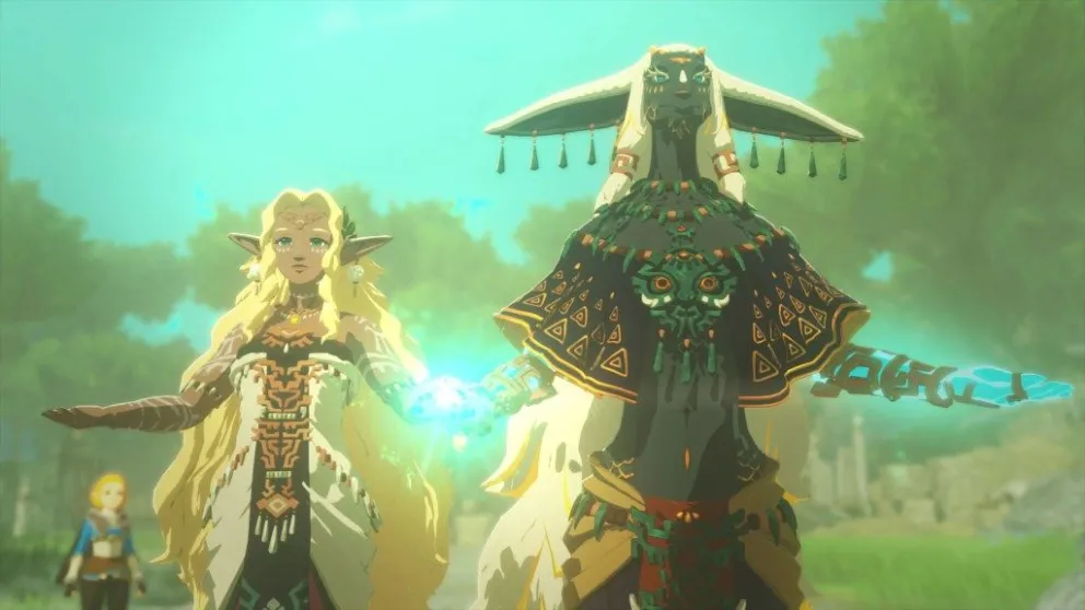 Imagen del videojuego de acción y estrategia  ‘Hyrule Warriors: La era del destierro’. EFE 