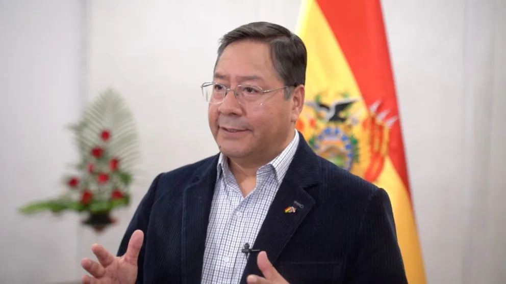 Foto de archivo de Arce cuando era presidente. FOTO: ABI