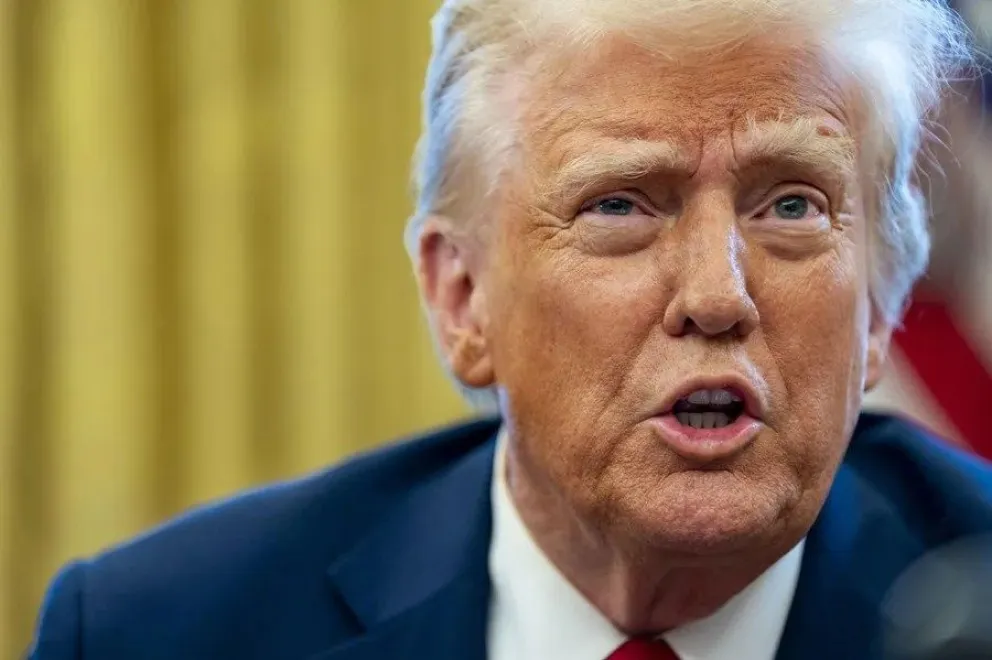 El presidente de EE.UU., Donald Trump, en una fotografía de archivo. EFE