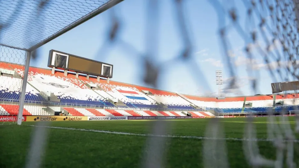 Fotografía de archivo del estadio Defensores del Chaco, el más emblemático de Paraguay. Crédito Conmebol