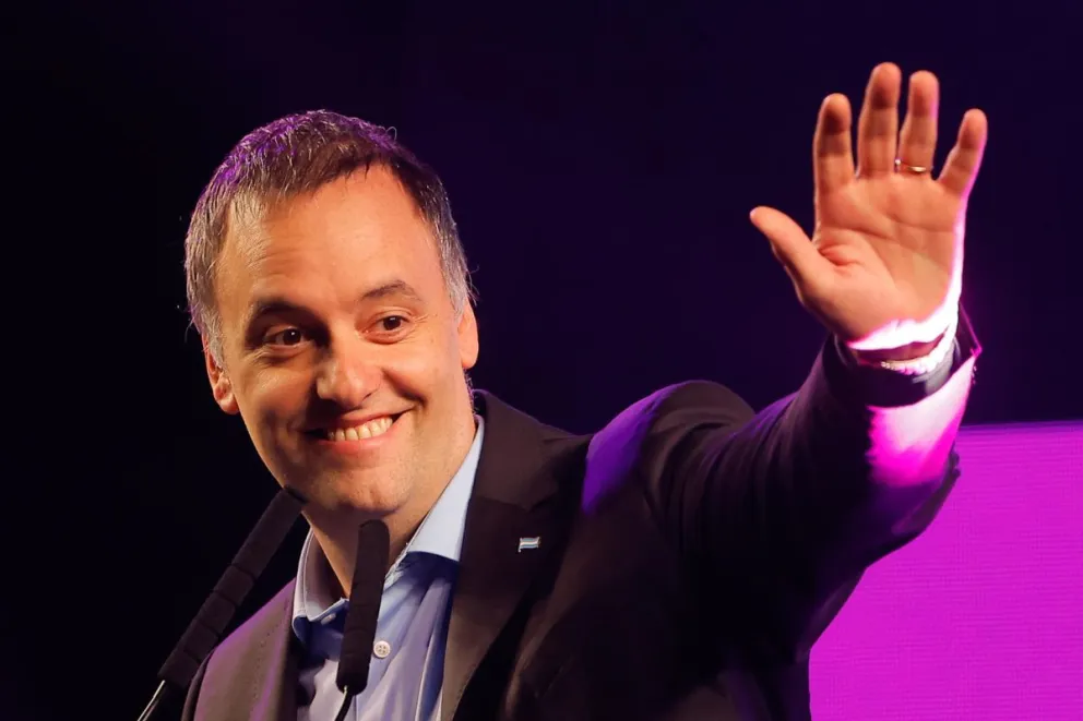 Manuel Adorni. portavoz del Gobierno de Javier Milei. Foto: EFE/ Juan Ignacio Roncoroni