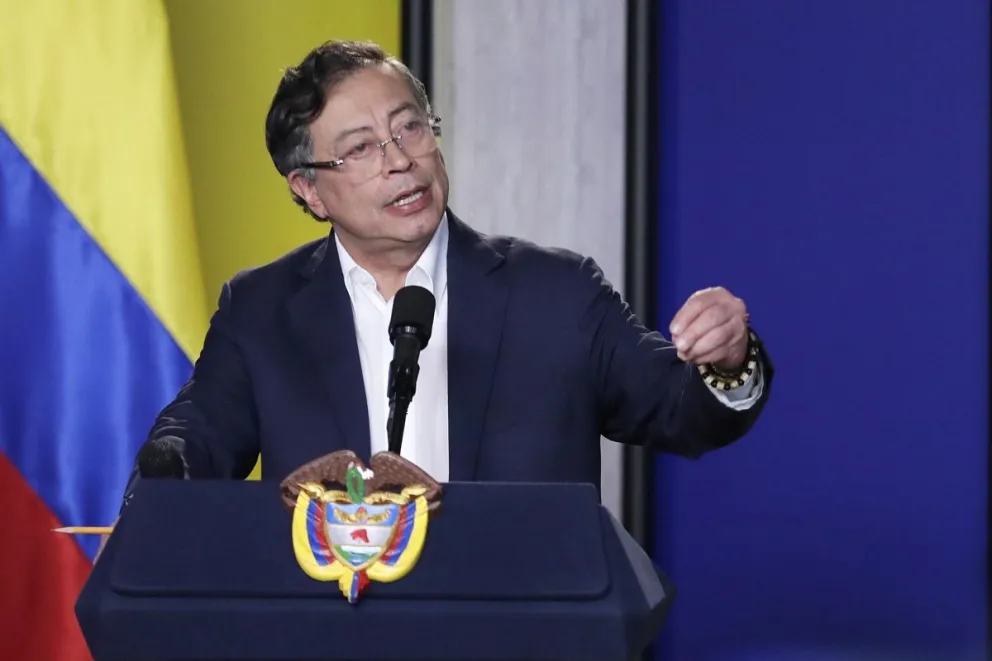 Foto de archivo del presidente de Colombia, Gustavo Petro. Foto: EFE