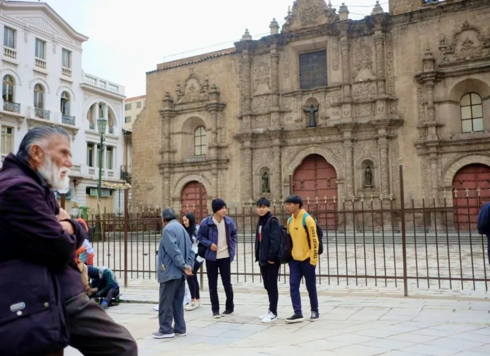 La plaza de San Francisco después de ser revitalizada. Foto: AMUN