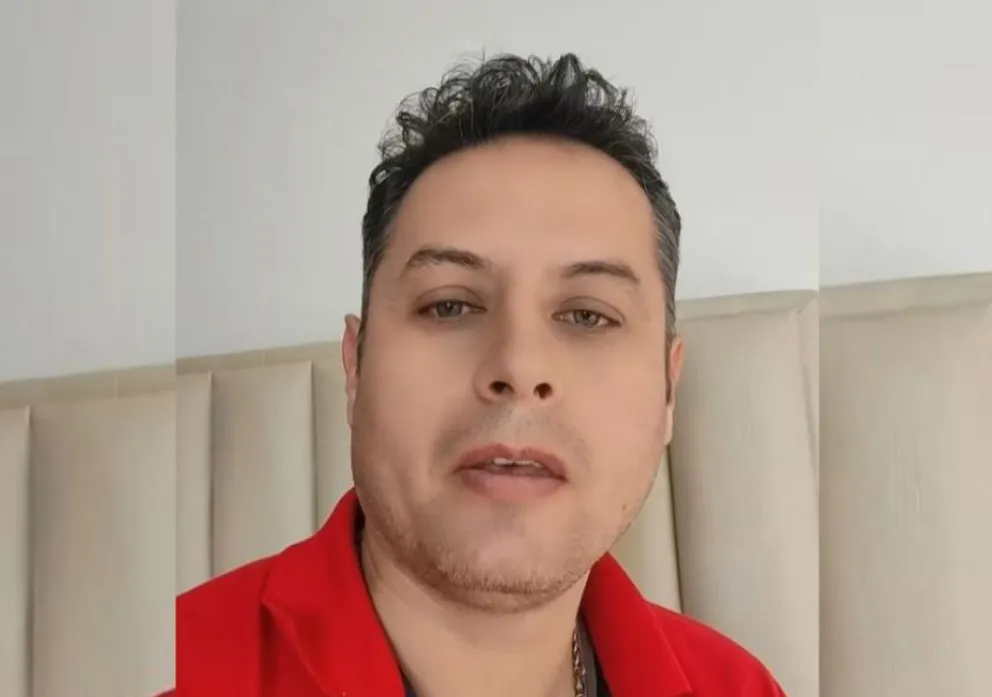 Edmand Lara en una captura de video.