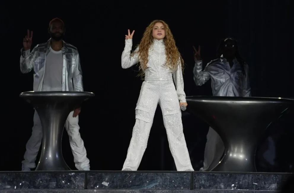 Foto de archivo de la colombiana Shakira. Foto: EFE