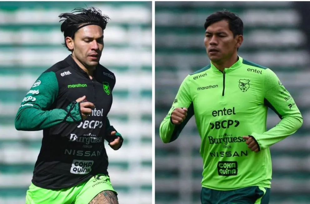 Algarañaz (izq.) y Sagredo, durante un trabajo anterior con la Verde. Fotos: FBF.