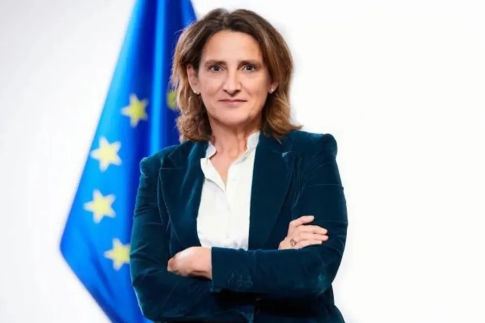 La vicepresidenta ejecutiva de la Comisión Europea, Teresa Ribera. Foto: UE. 